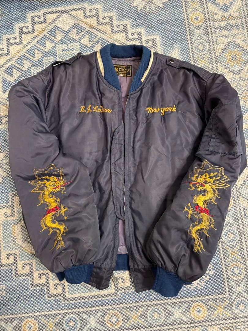 70s Korea jacket ツアー コリジャン スーベニア 韓国