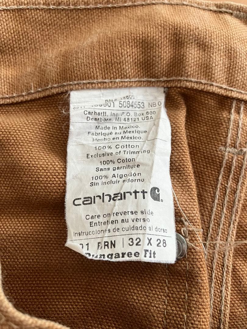 carhartt ダブルニー　32×28