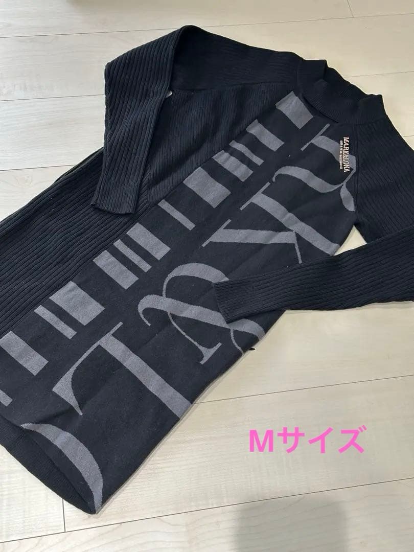 MARK&LONA定価64800円ブラック ニットワンピース