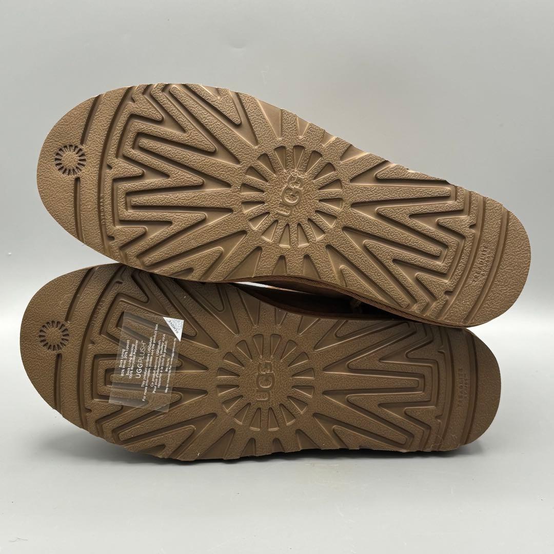 【新品訳あり】UGGクラシックミニⅡ ムートンブーツチェスナット26cm