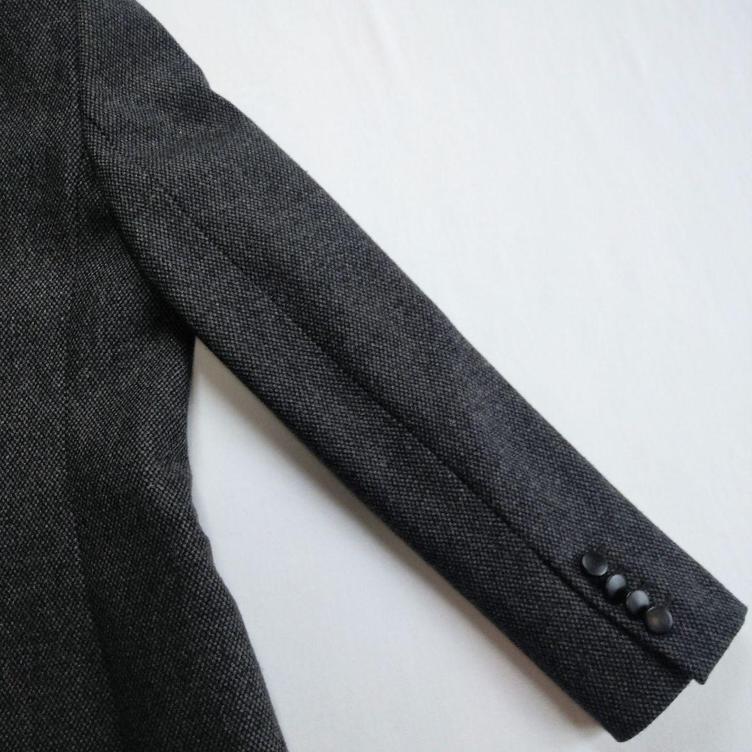 ポールスミスブラック　チェスターコート　カシミヤ混　L　１つボタン