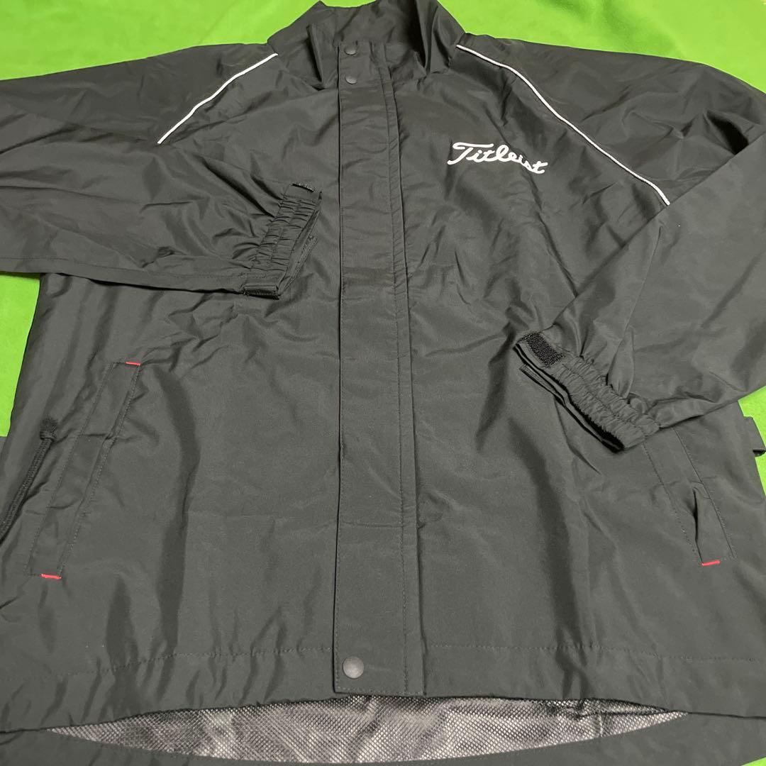 Titleist タイトリスト　ゴルフメンズ レインウェア 黒　L