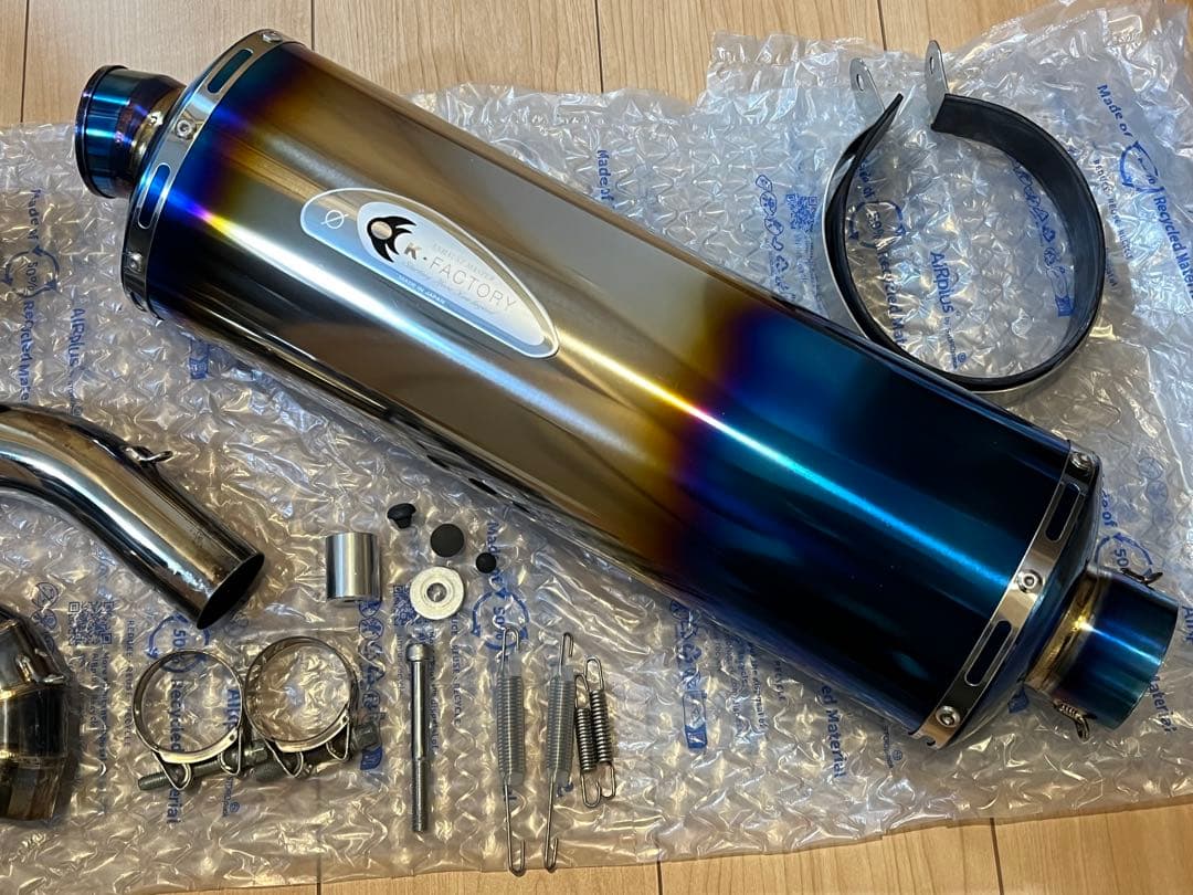 vストローム650 K-FACTORY マフラー v-strom650