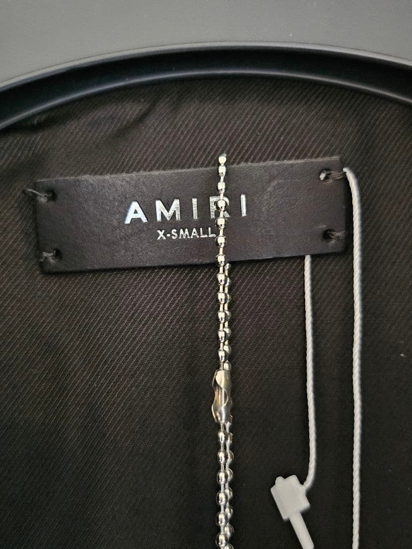 【断捨離中につき大幅値下げ中】AMIRI ボーンジャケット ブラック