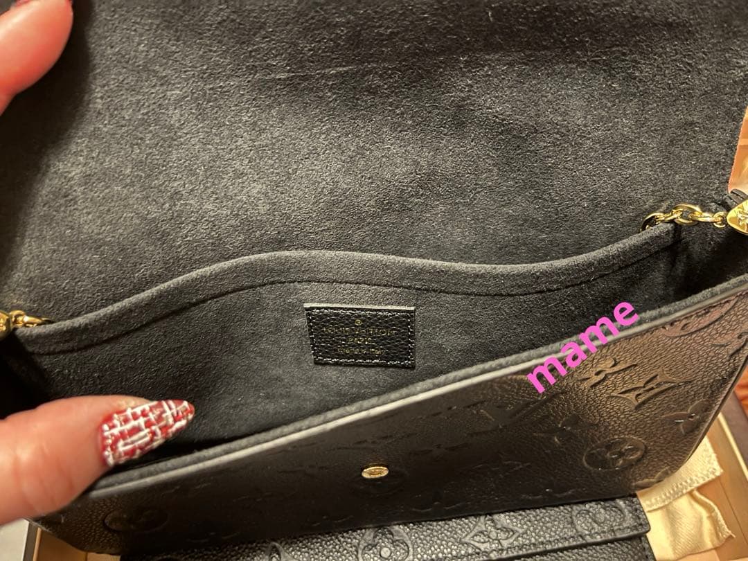 ルイ・ヴィトン ポシェット・フェリシー ノワール 新品未使用