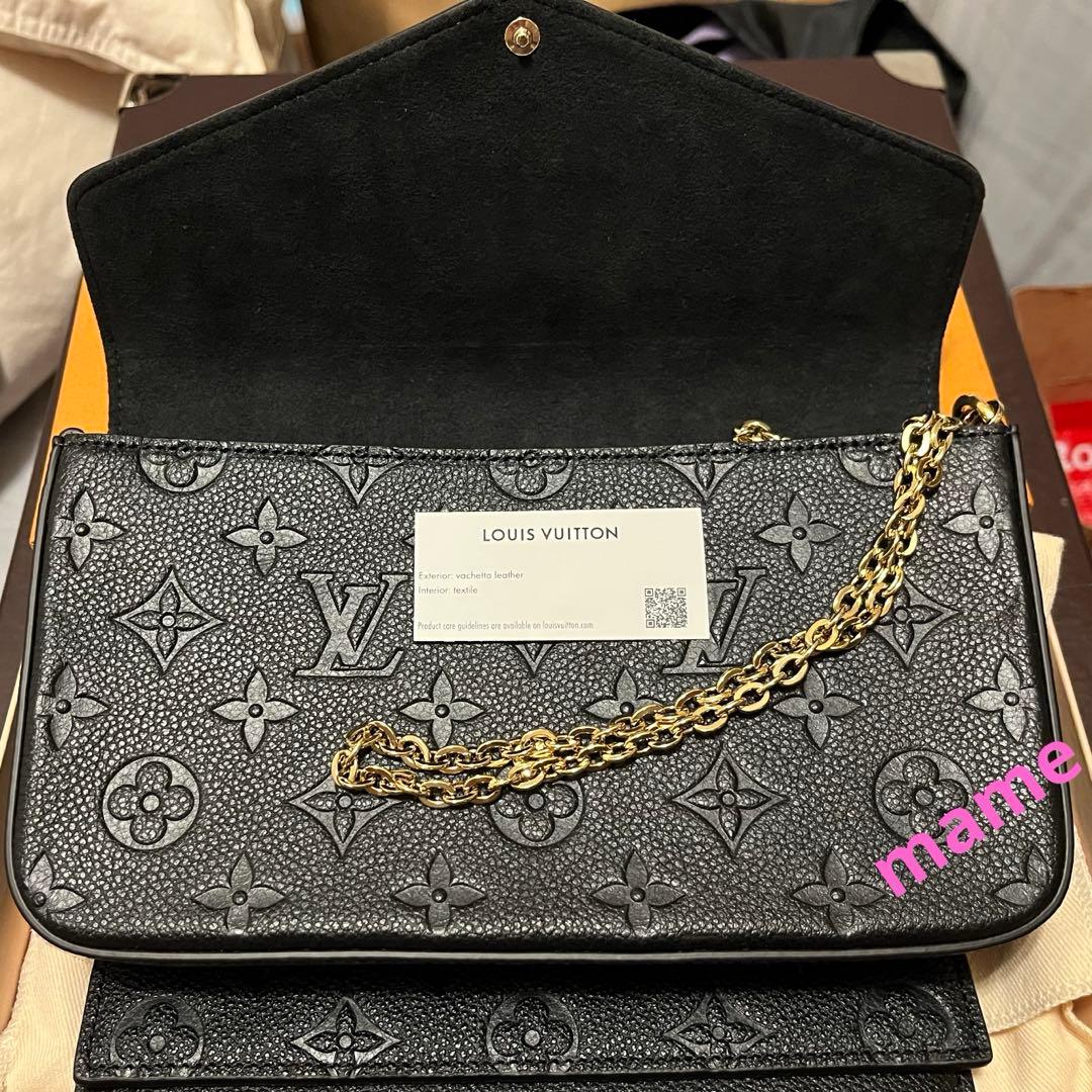 ルイ・ヴィトン ポシェット・フェリシー ノワール 新品未使用