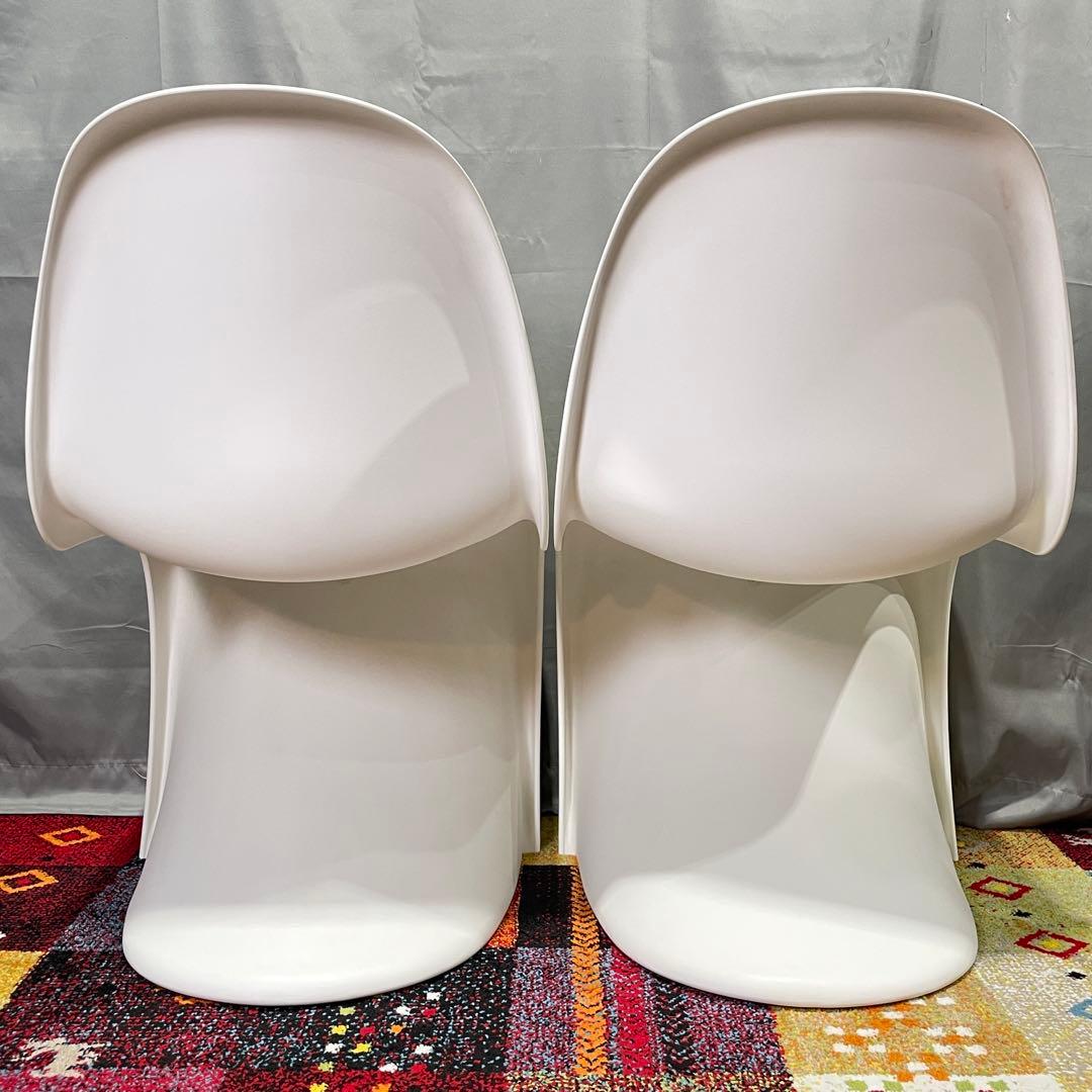 K Vitra ヴィトラ PANTON CHAIR パントンチェア 2脚セット