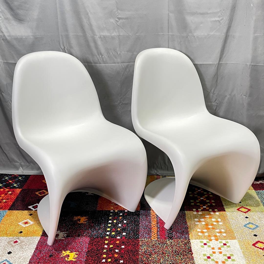 K Vitra ヴィトラ PANTON CHAIR パントンチェア 2脚セット