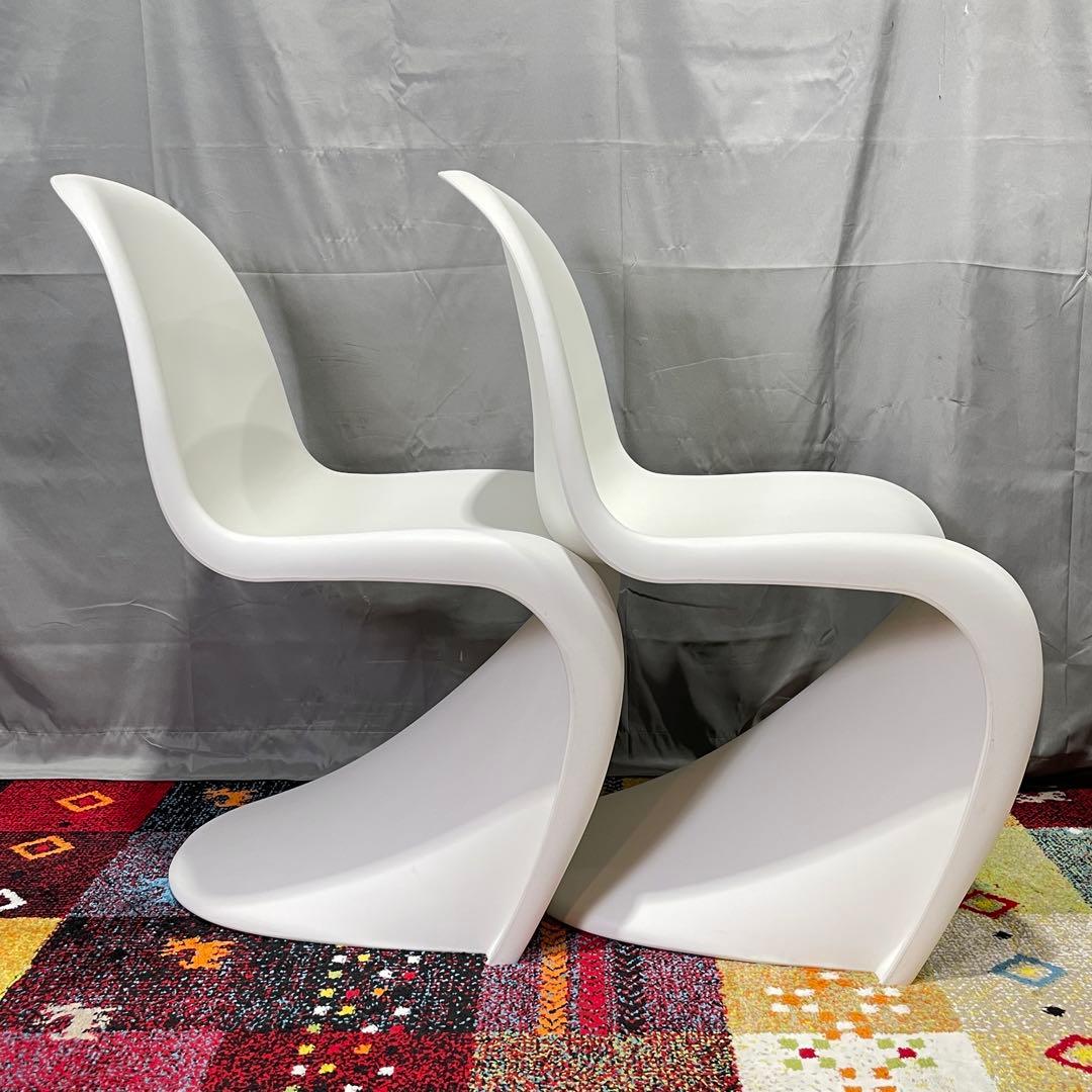 K Vitra ヴィトラ PANTON CHAIR パントンチェア 2脚セット