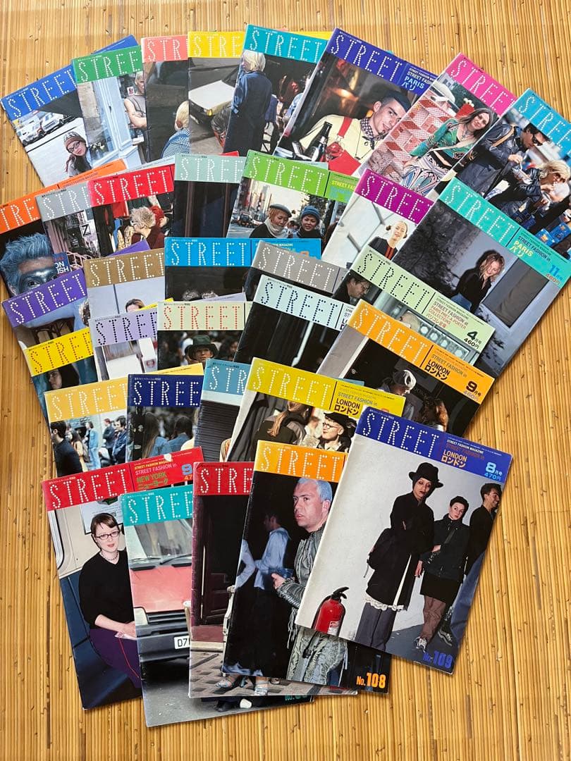 ストリート　STREET ファッション雑誌　まとめ売り