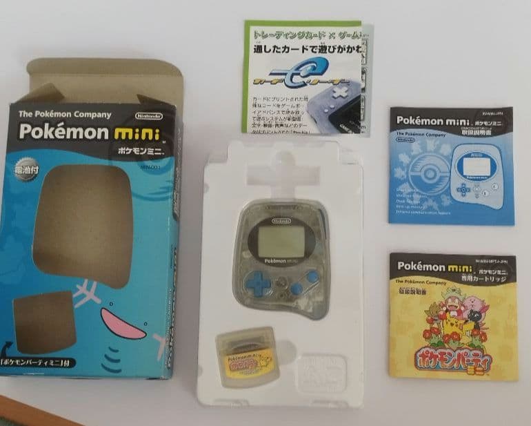 ポケモンミニ本体＋ソフト４本セット