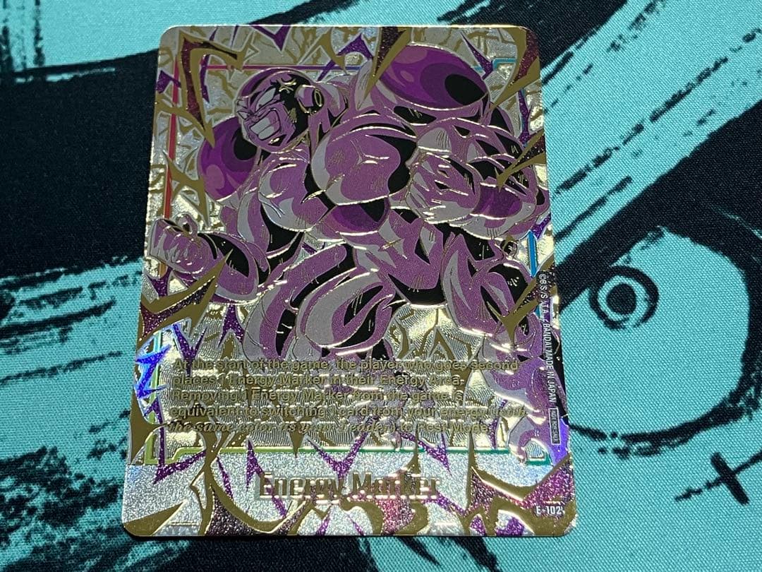 チャンピオンシップエナジーマーカー 3枚セット(ベジット、フリーザ、ブロリー)