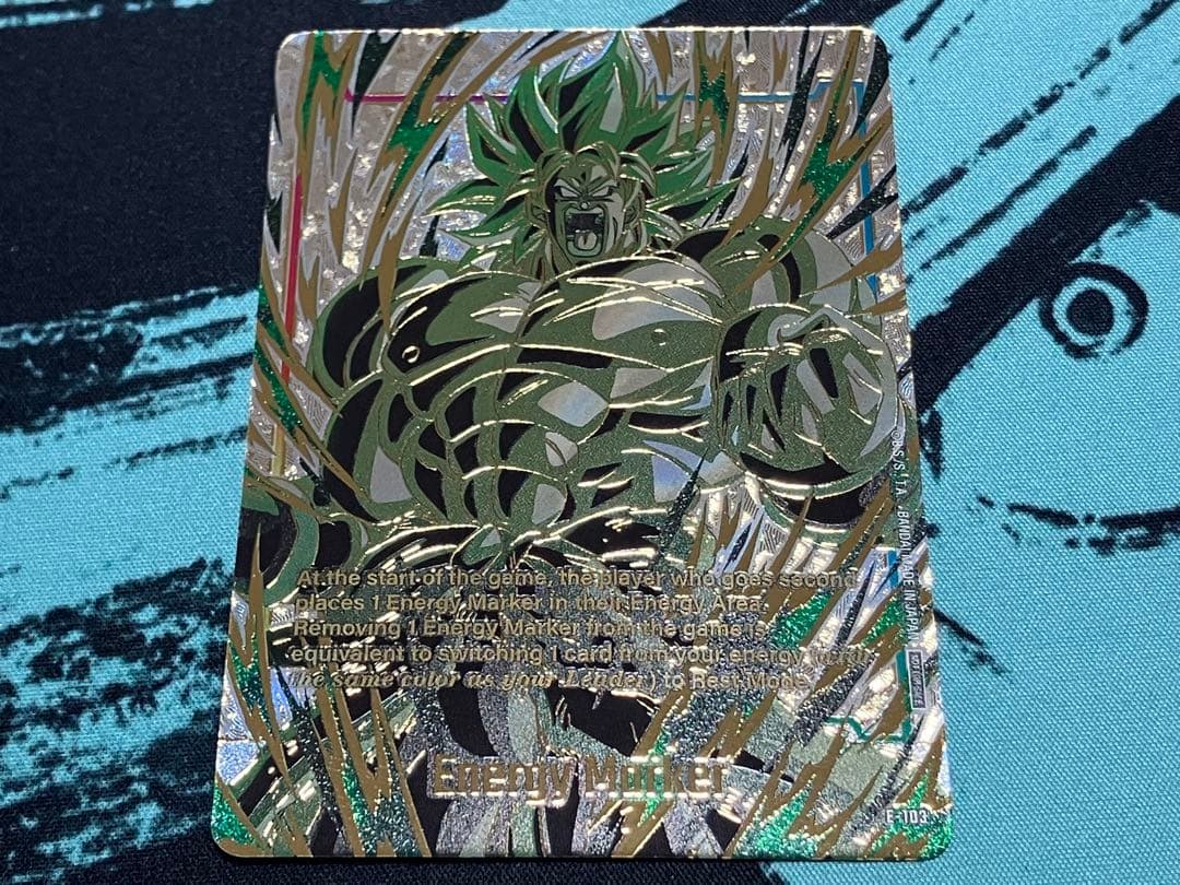 チャンピオンシップエナジーマーカー 3枚セット(ベジット、フリーザ、ブロリー)