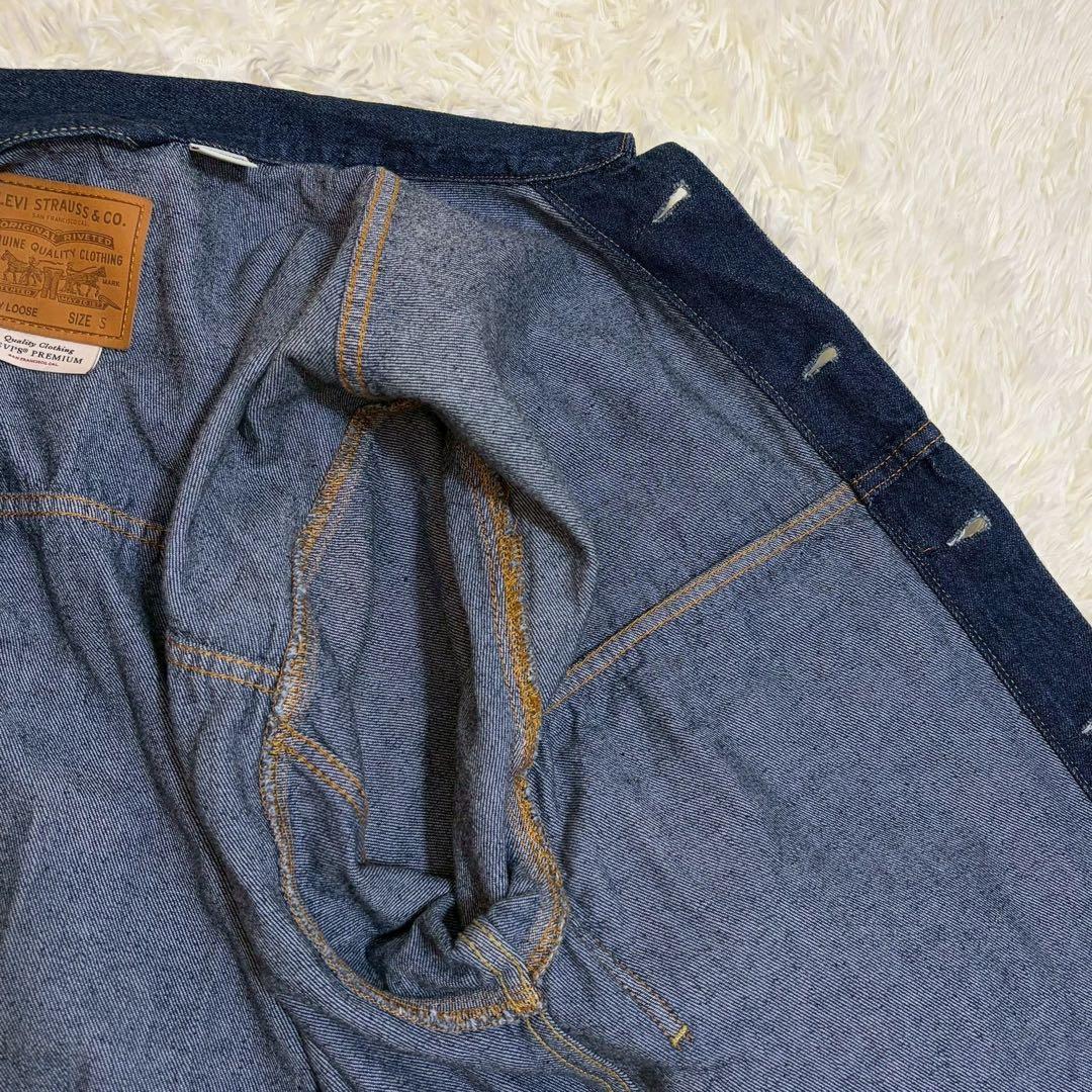 リーバイス 1st Gジャン ステイルーズ 濃紺 L相当 復刻