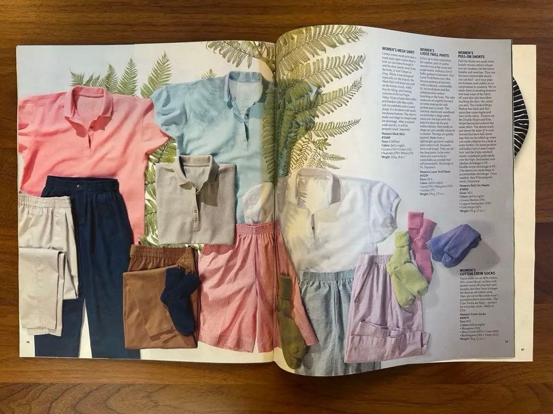 Patagonia Spring 1990 カタログ