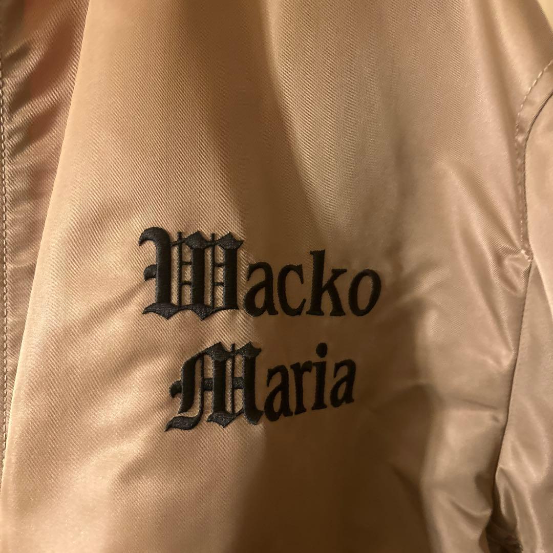 ワコマリア　MA-1 フライトジャケット ベージュ