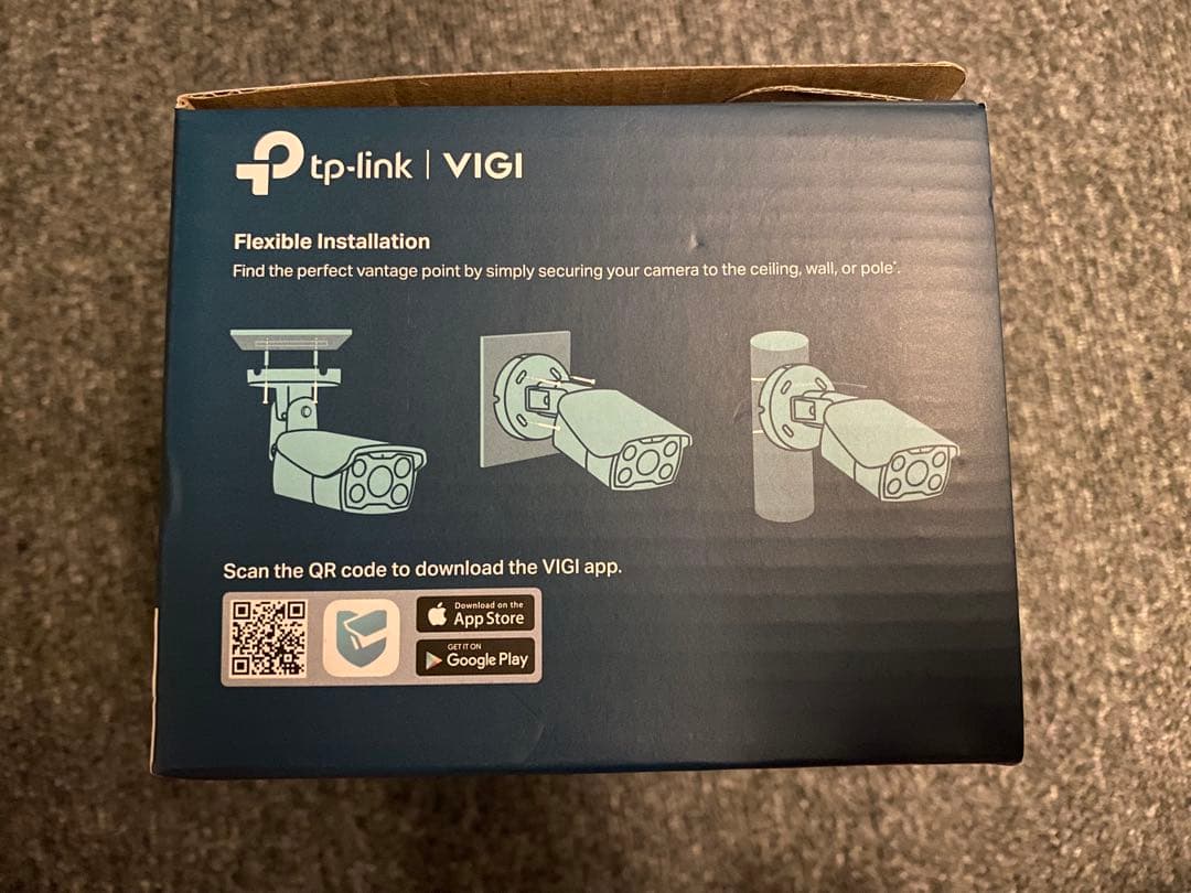 TP-Link VIGI C340 4MP屋外カメラ　防犯カメラ