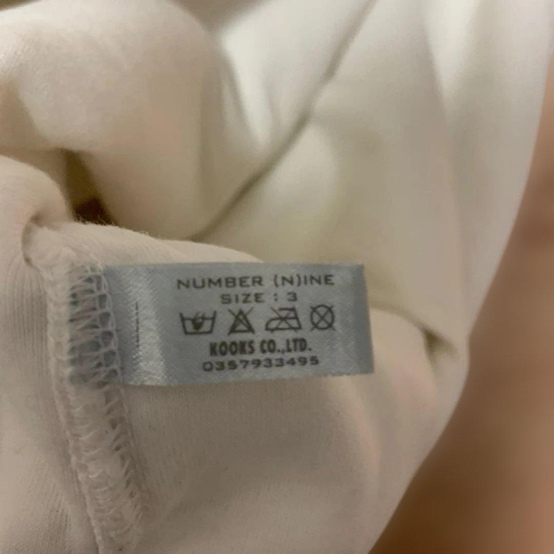 貴重！NUMBER NINE SNOOZER 雑誌コラボ　ラグランスウェット　3