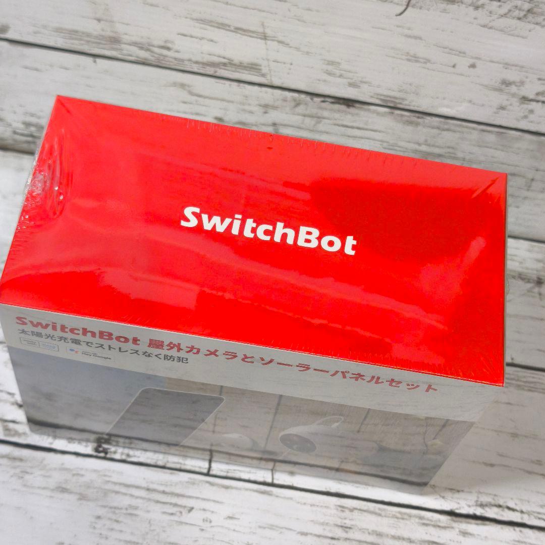 【新品・未使用】SwitchBot 屋外カメラ 3MPとソーラーパネルセット