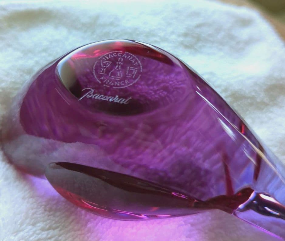 Baccarat バカラ　TITI BIRD ピンク フィギュリン