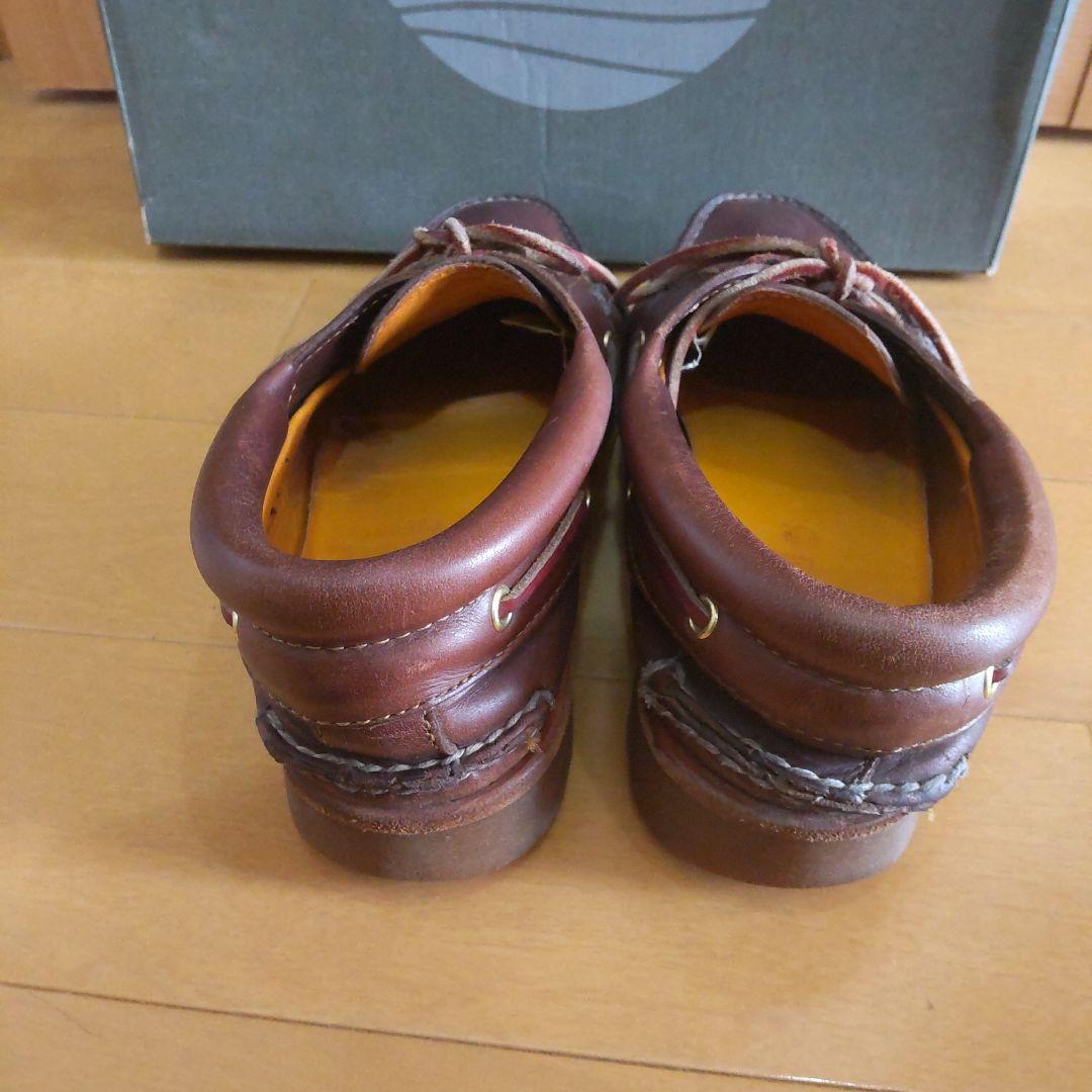 【ケア済・値下げ可】Timberland 3eye ブラウン