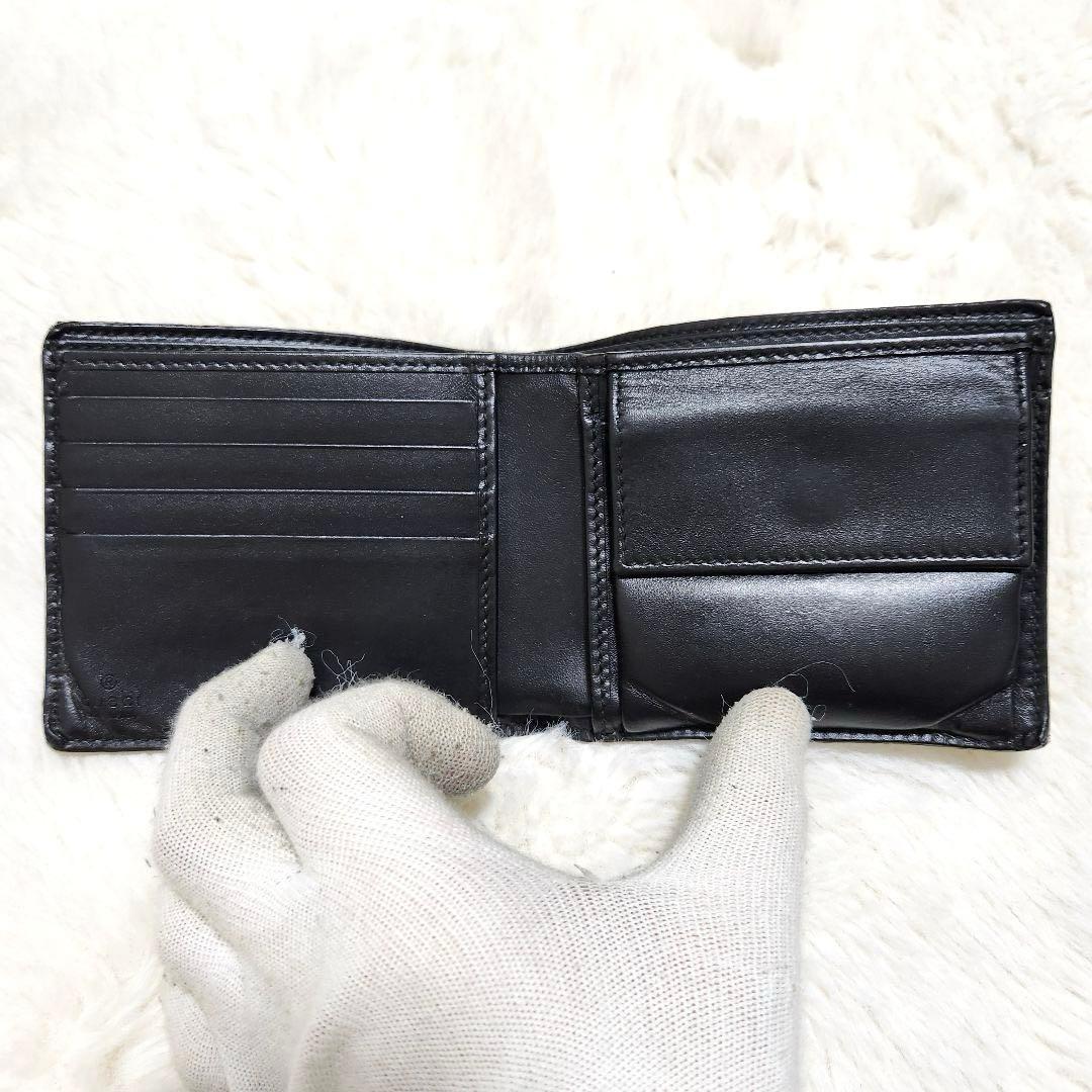 ✨グッチ✨　二つ折り　小銭入れ　スネーク　アニマエリ　ケース　PVC