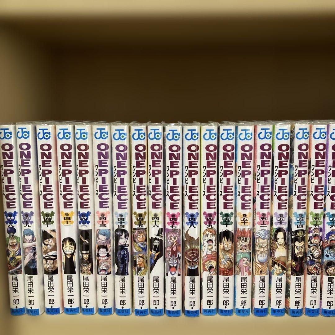 全巻透明カバー付き❗️送料無料❗️ワンピース全巻1〜113巻 尾田栄一郎