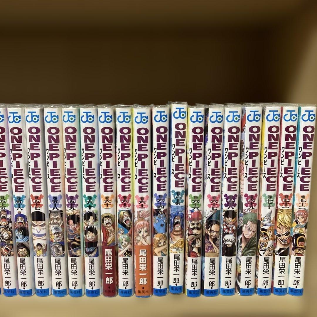 全巻透明カバー付き❗️送料無料❗️ワンピース全巻1〜113巻 尾田栄一郎