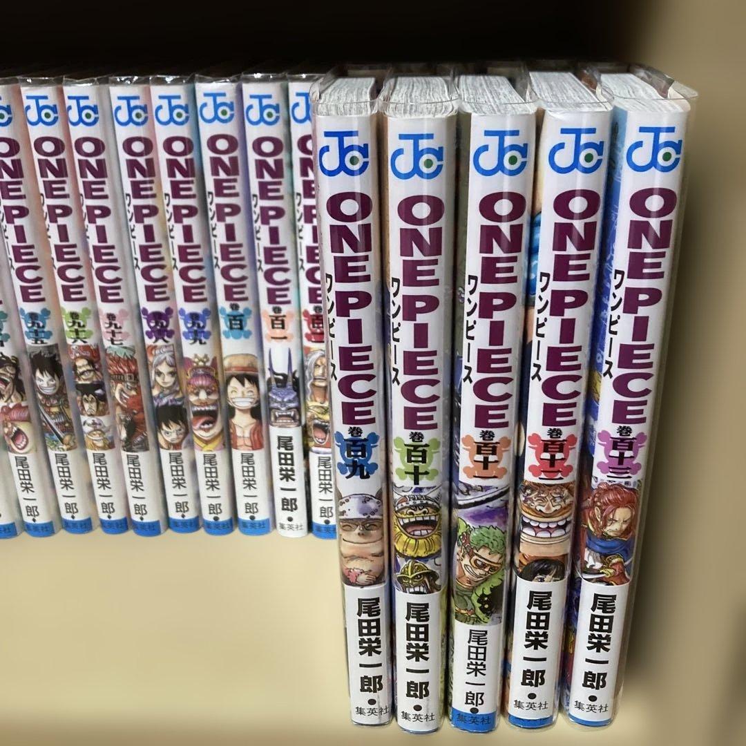 全巻透明カバー付き❗️送料無料❗️ワンピース全巻1〜113巻 尾田栄一郎