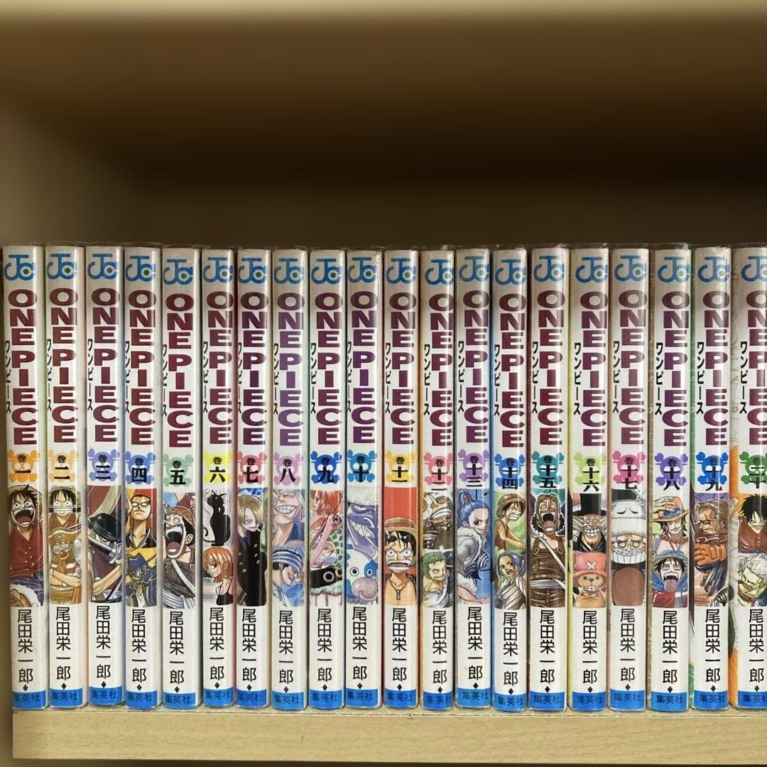全巻透明カバー付き❗️送料無料❗️ワンピース全巻1〜113巻 尾田栄一郎