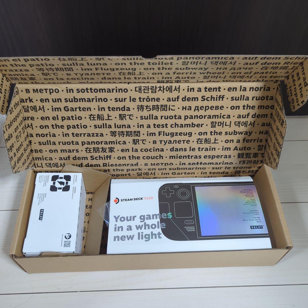 Steam Deck OLED 1TB ポータブルゲーム機