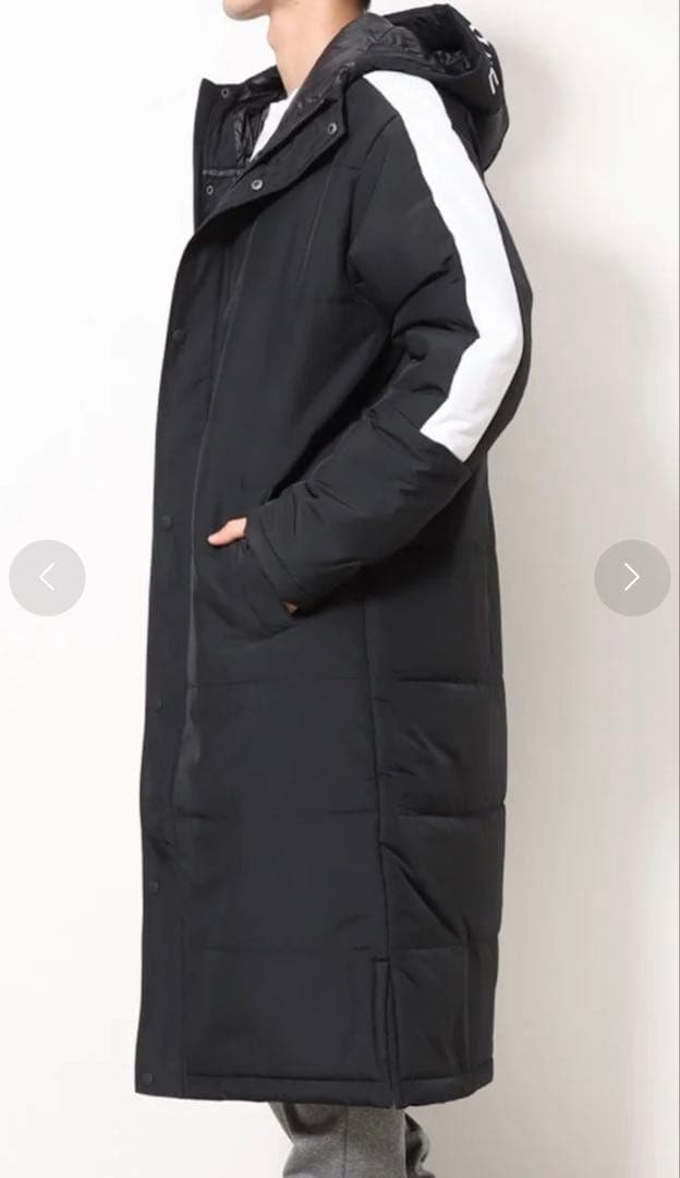 New Balance BLACK ベンチコート　L