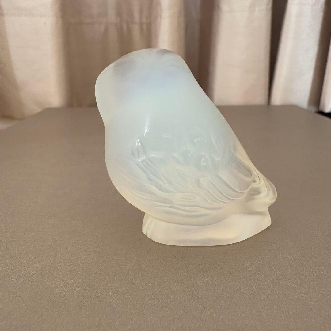 さるさやる　ラリック オパールセント フクロウ