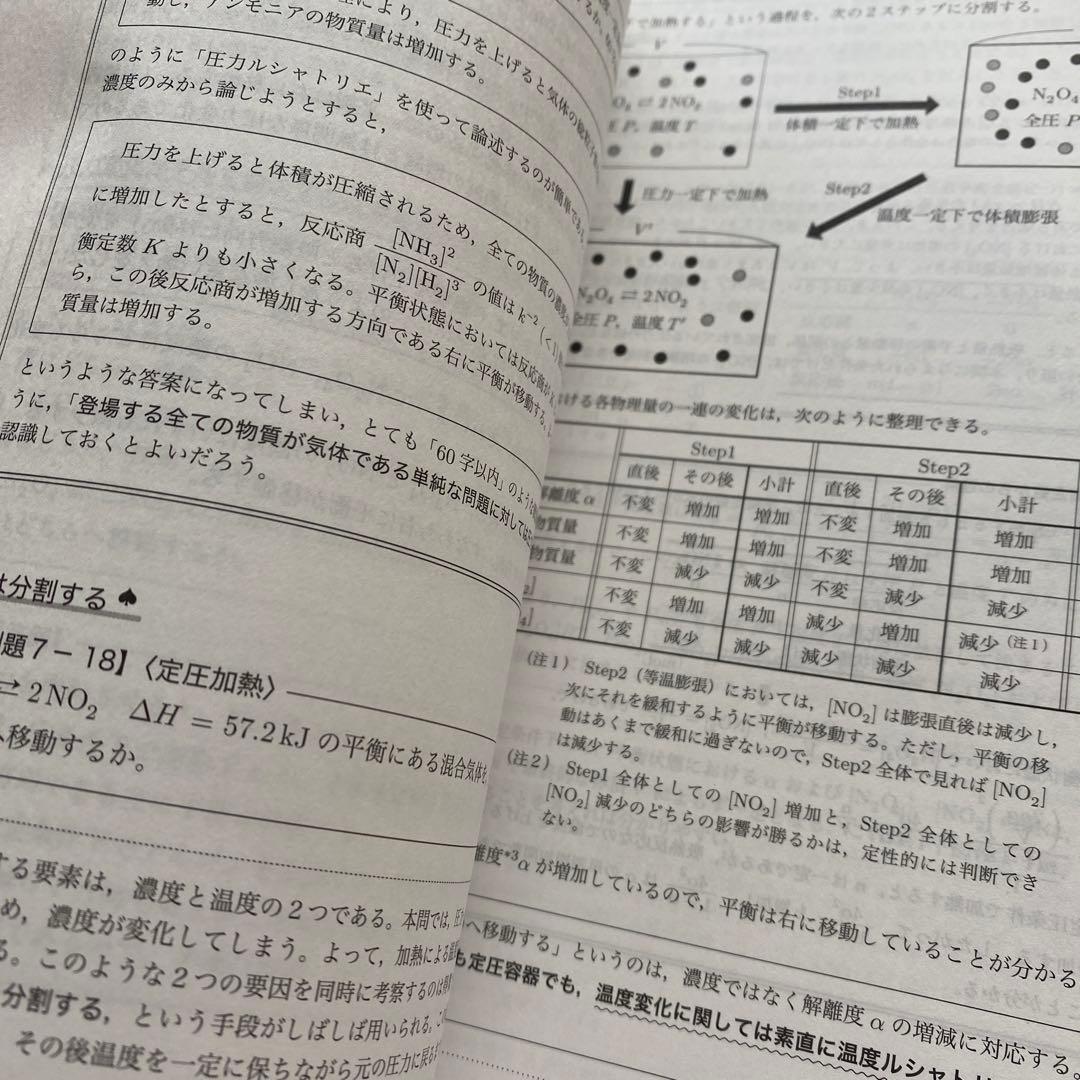 【2024年版・新課程対応】鉄緑会化学科テキスト 高3化学化学発展講座 上・下巻