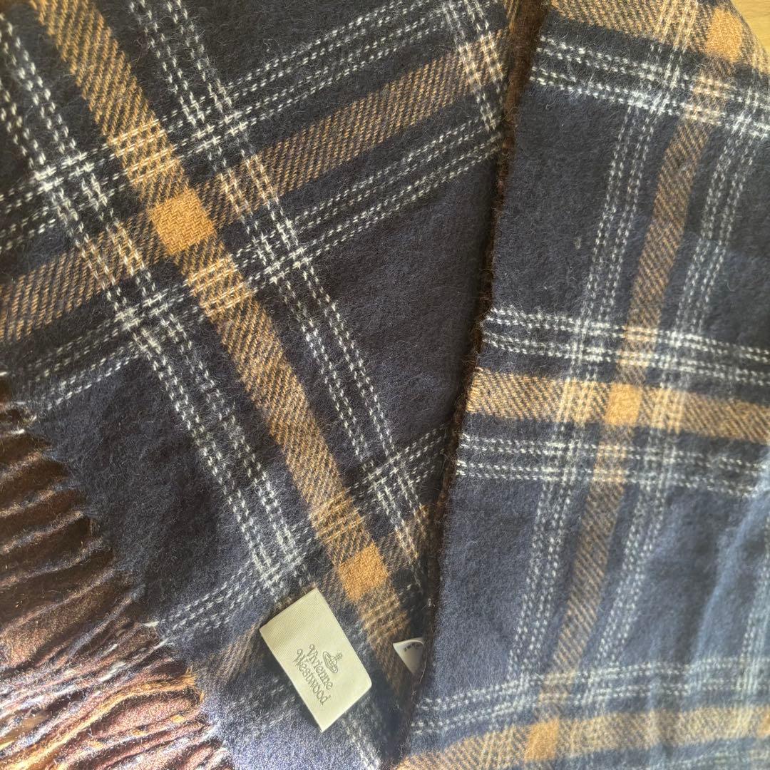 美品✨Vivienne Westwood　ウールマフラー リバーシブル