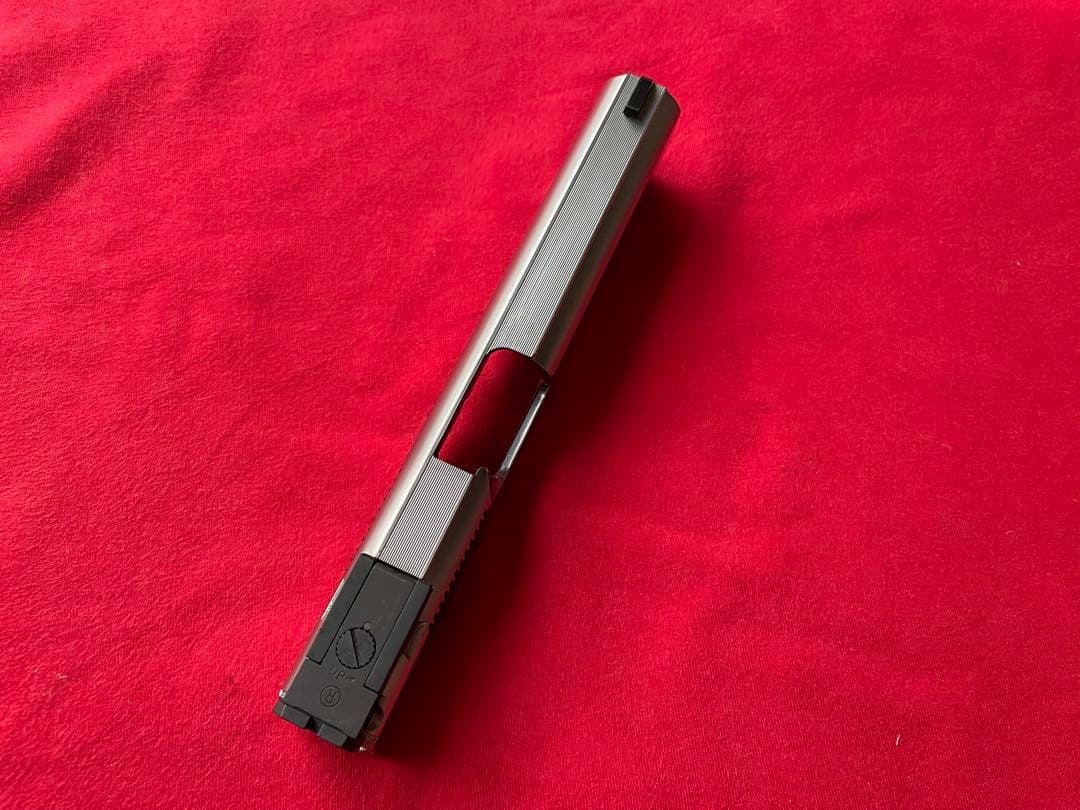 シルバーメッキ ナショナルマッチ コンバットカスタム スライド タイトー MGC