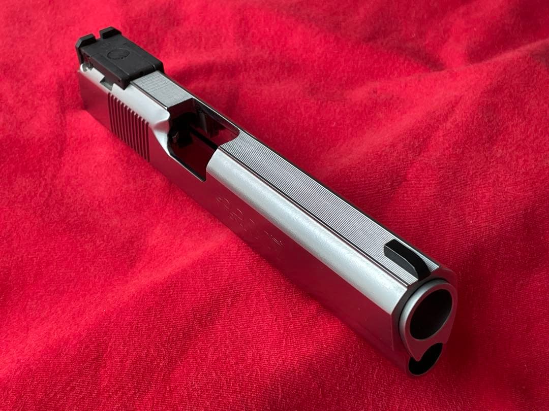 シルバーメッキ ナショナルマッチ コンバットカスタム スライド タイトー MGC