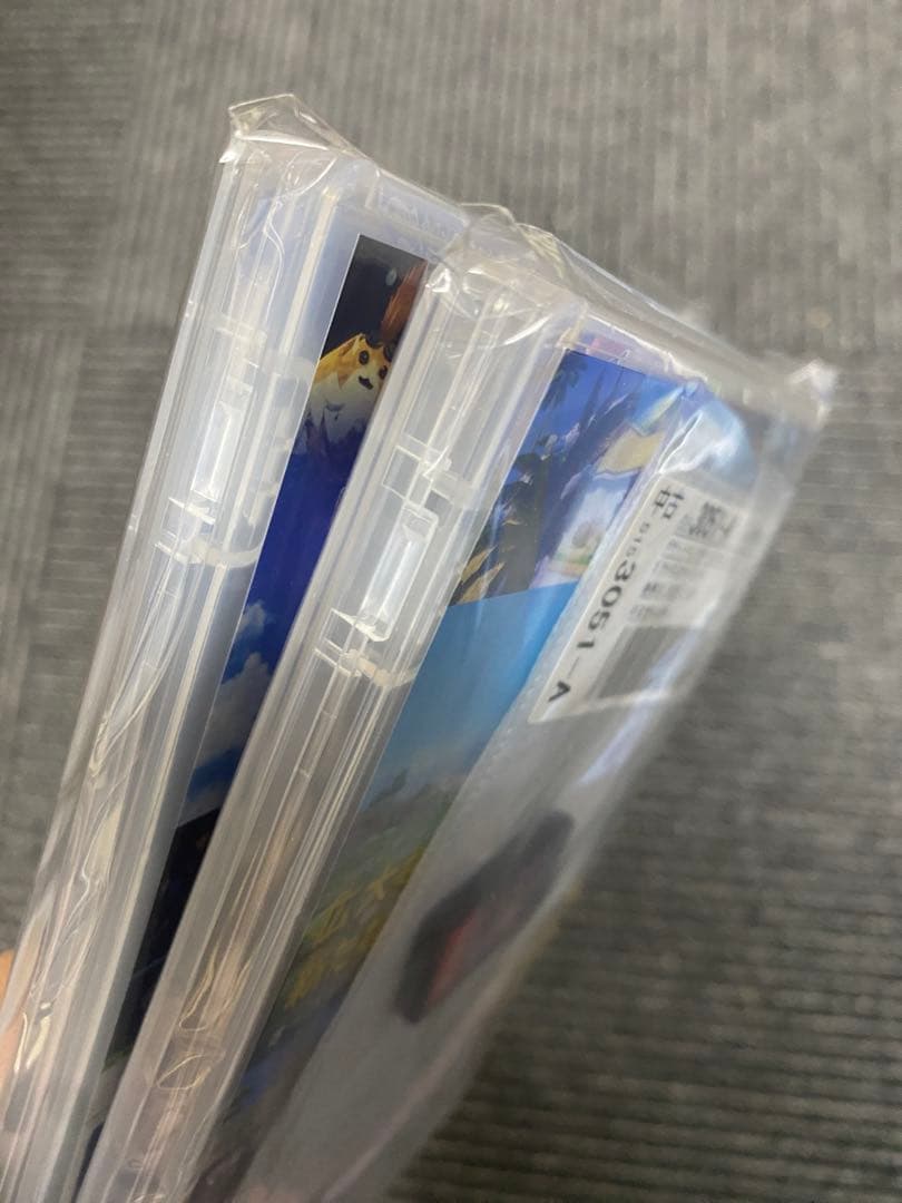二枚セット　ポケットモンスター バイオレット、ゼノブレイド2