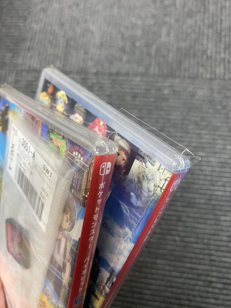 二枚セット　ポケットモンスター バイオレット、ゼノブレイド2