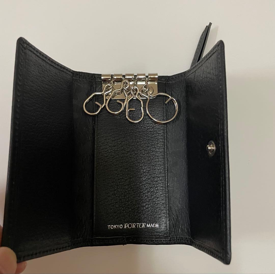 そらを　新品未使用　ポーター　ワンダー　キー＆ケース　ブラック