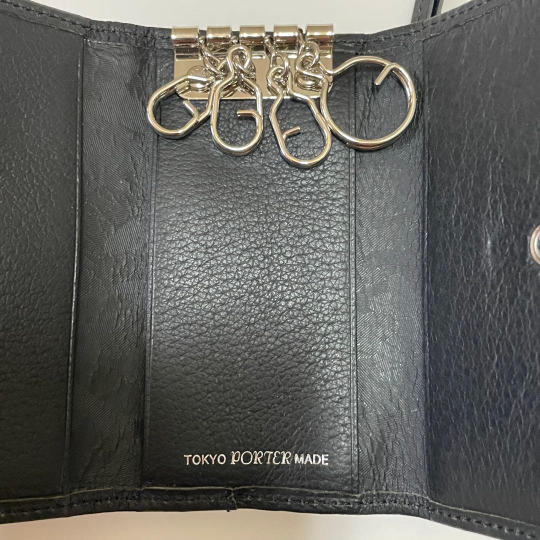 そらを　新品未使用　ポーター　ワンダー　キー＆ケース　ブラック