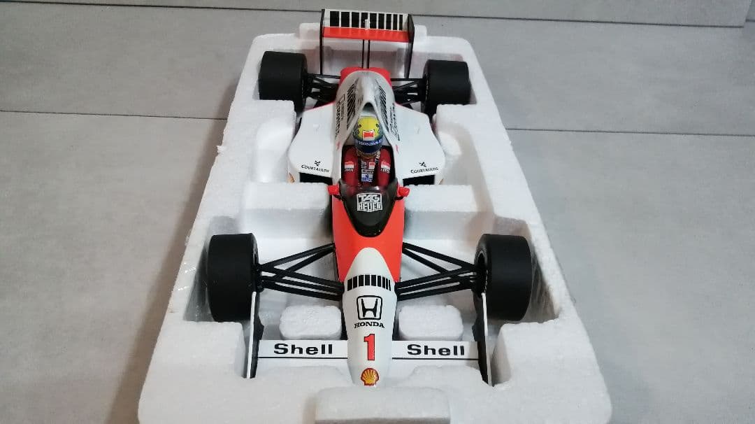 MINICHAMPS アイルトンセナ マクラーレン ホンダMP4/5 1989