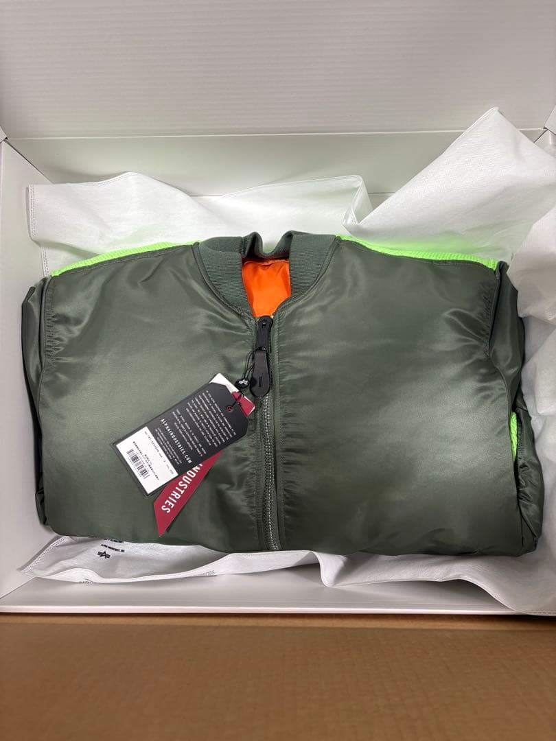 Alpha Industries×WTAPS　MA-1 Mサイズ