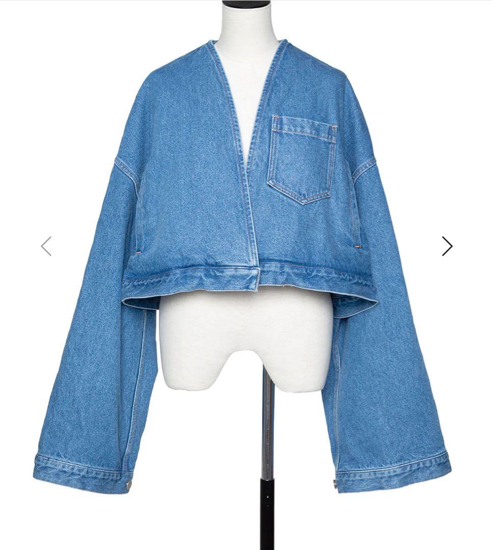 CHIEKO+ チェコプラス 新品タグ付　デニムTEDDY ショートジャケット