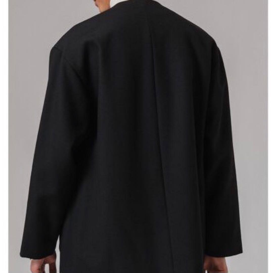 ちゃき　EDIFICE エディフィス　ウール　ノーカラージャケット