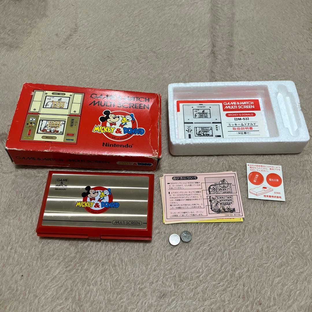 その他 Nintendo Game & Watch Mickey & Donald