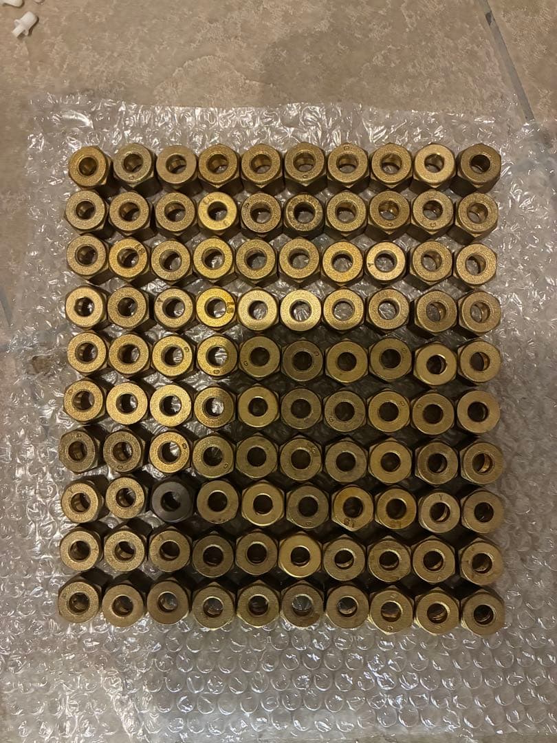 エアコン用　フレアナット　2分3分　100個セット