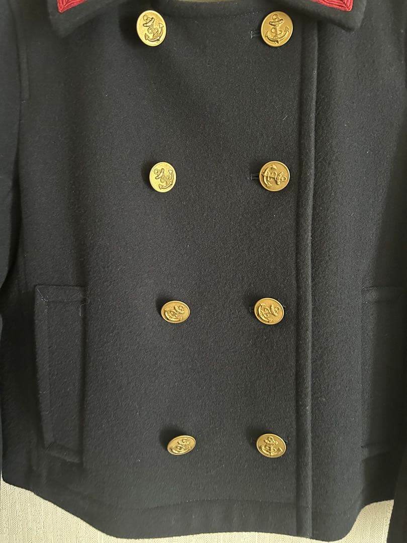 美品ジェーンマープル ラムメルトンショートコート