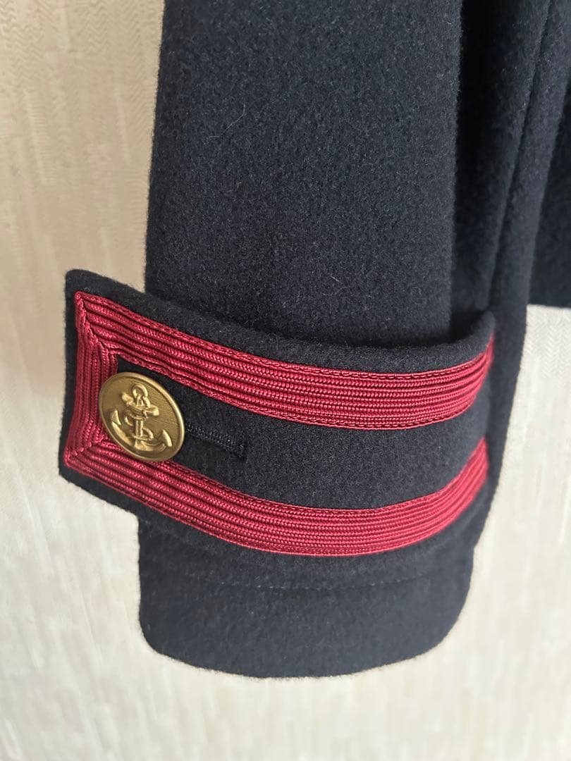 美品ジェーンマープル ラムメルトンショートコート