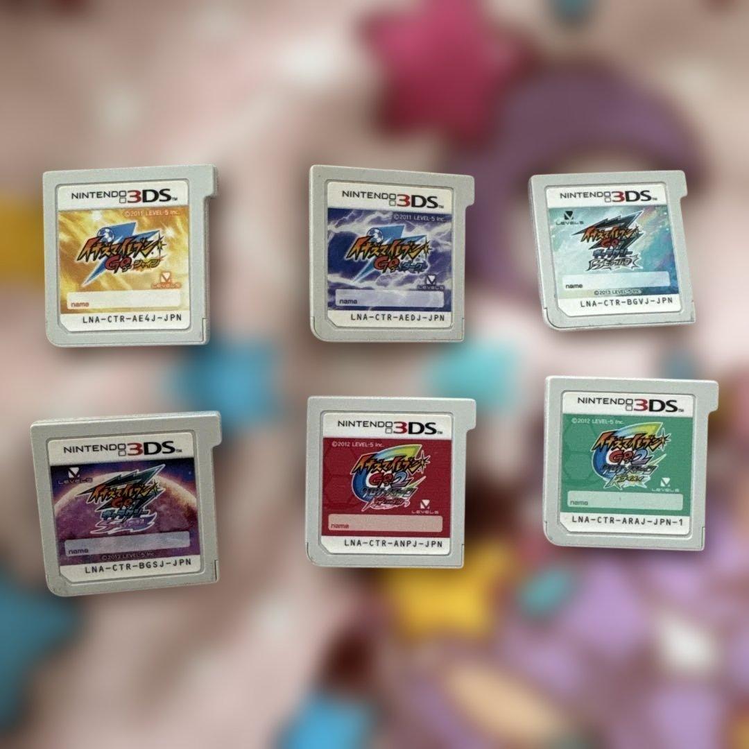 超レア！イナズマイレブンGO イナゴ ニンテンドー3DSソフト6本セット
